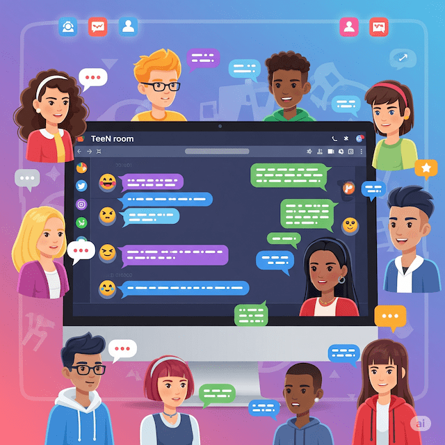 teen chat rooms